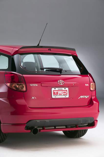 2004 TRD Matrix (Toyota Press Photo)