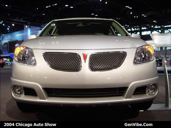 2005 Pontiac Vibe GT w/ optional leather seats and rear subwoofer
