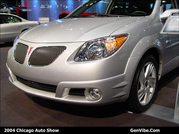 2005 Pontiac Vibe GT w/ optional leather seats and rear subwoofer